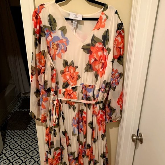 Lane Bryant Dresses & Skirts - beauticurve x Lane Bryant floral long sleeve dress